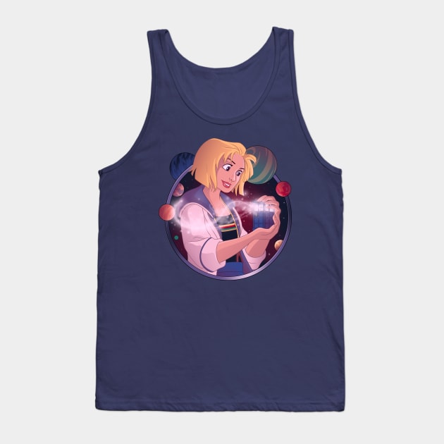 Who's That Girl? (Plain) Tank Top by saqman